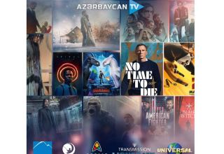 AzTV 100-dən çox filmi ilk dəfə Azərbaycan dilində göstərəcək