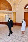 President Ilham Aliyev and First Lady Mehriban Aliyeva view conditions created at new building of “Khanim Fatimeyi Zahra” mosque in Yenı Gunashli (PHOTO/VIDEO)