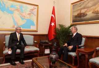 Turkish minister receives special envoy for dialogue with Armenia