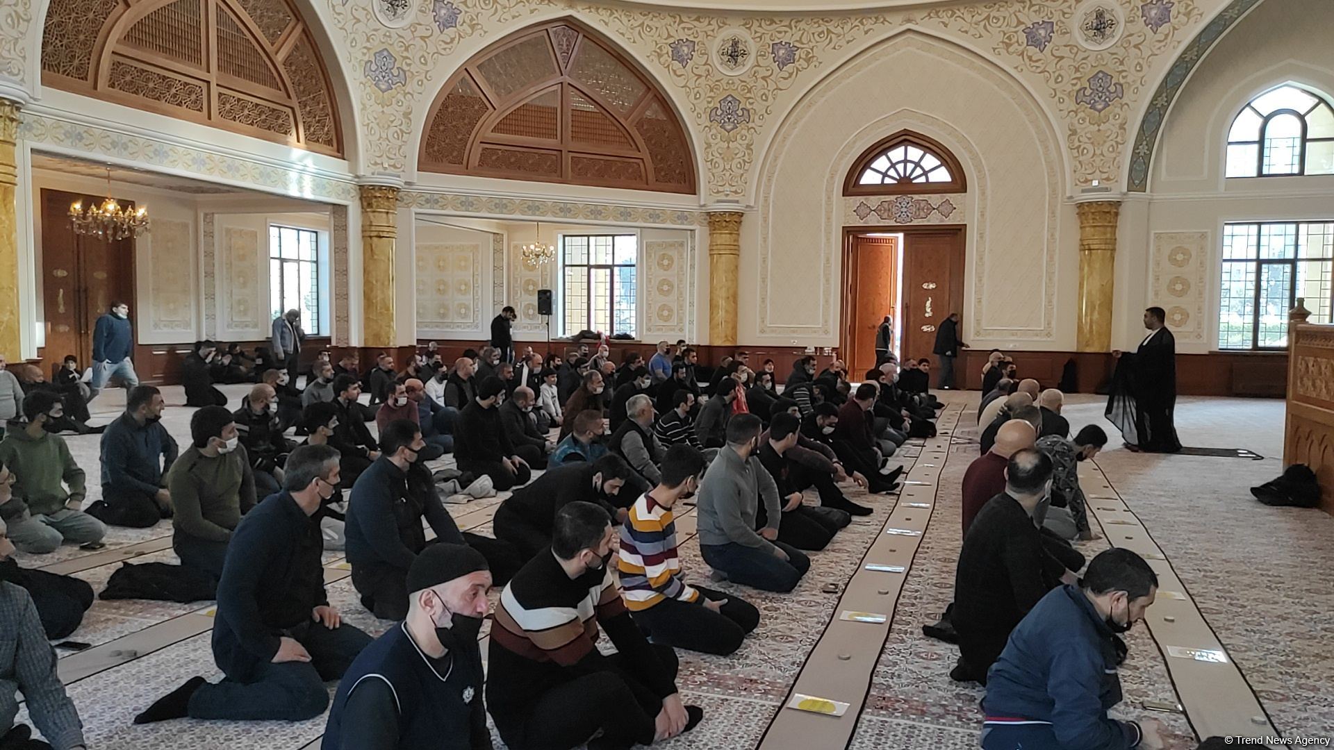Believers express gratitude to Azerbaijani President Ilham Aliyev for conditions created in “Khanim Fatimeyi Zahra” mosque (PHOTO/VIDEO)