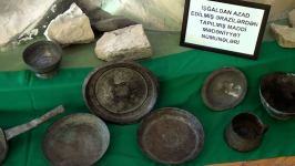 Ancient artifacts found during reconstruction work in liberated Azerbaijani lands
