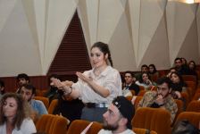 Первый замминистра культуры встретился с молодыми азербайджанскими актерами (ФОТО)