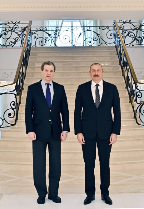 Президент Ильхам Алиев принял делегацию во главе с исполнительным директором Американского еврейского комитета (ФОТО)