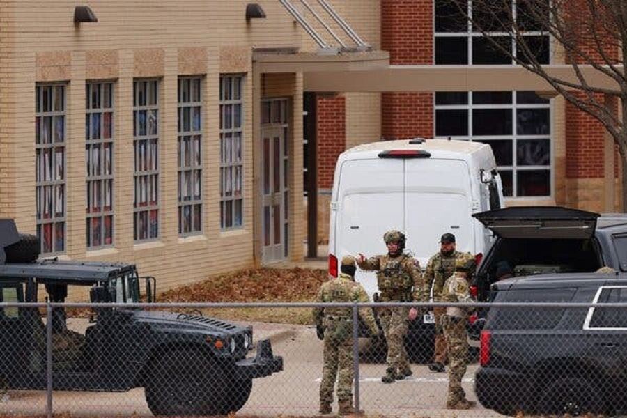 All synagogue hostages "out alive and safe" in U.S. Texas (UPDATE)