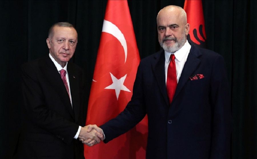 Эрдоган встретился с премьером Албании