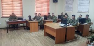 Bölük komandirləri ilə təlim toplanışları keçirilib (FOTO/VİDEO)