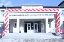 Qazaxda Heydər Əliyev Fondunun təşəbbüsü ilə yeni məktəb binası inşa olunub (FOTO)