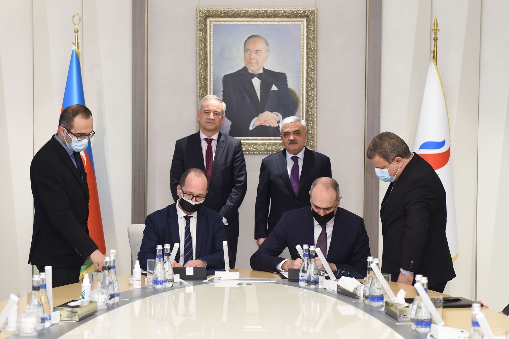 SOCAR подписала соглашение с Axens в рамках модернизации Бакинского НПЗ (ФОТО)