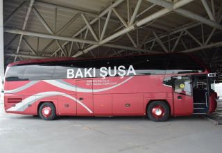 Azerbaijan launches regular bus routes to liberated territories from today