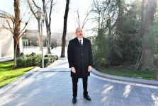 Президент Ильхам Алиев принял участие в открытии памятника меценату Гаджи Зейналабдину Тагиеву в Баку (ФОТО/ВИДЕО)