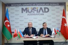 Совет по медиации Азербайджана и MÜSİAD-Azerbaijan подписали протокол о сотрудничестве (ФОТО)