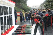 Azerbaijani people honor memory of victims of January 20 tragedy (PHOTO/VIDEO)