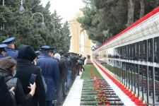 Azerbaijani people honor memory of victims of January 20 tragedy (PHOTO/VIDEO)