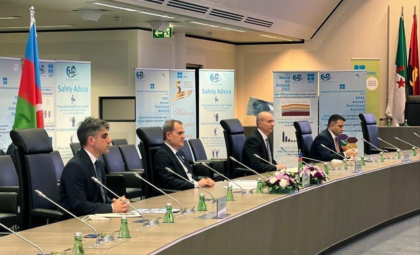 Ceyhun Bayramov OPEC-in baş katibi ilə görüşüb (FOTO)