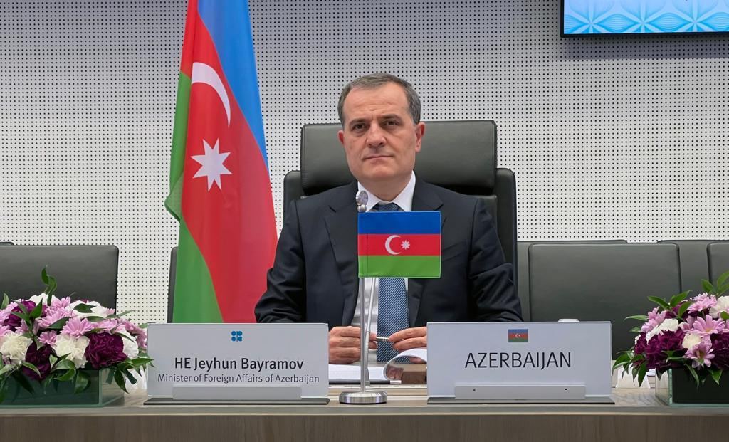 Azerbaijani FM meets with OPEC Sec-Gen (PHOTO)
