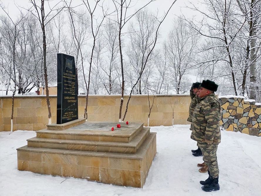 В азербайджанской армии проведен ряд мероприятий по случаю очередной годовщины трагедии 20 Января (ФОТО/ВИДЕО)