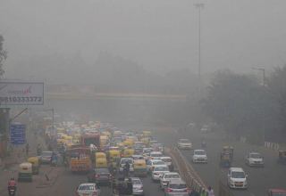 Уровень загрязнения воздуха в Нью-Дели в шесть раз превысил норму