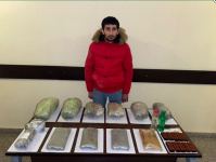 İrandan Azərbaycana 22 kiloqramdan artıq narkotik keçirilməsinin qarşısı alınıb (FOTO)