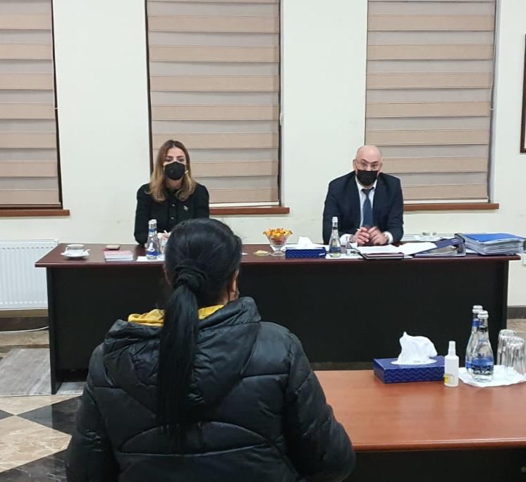 Deputat Könül Nurullayeva vətəndaş qəbullarını davam etdirir (FOTO) - Gallery Image