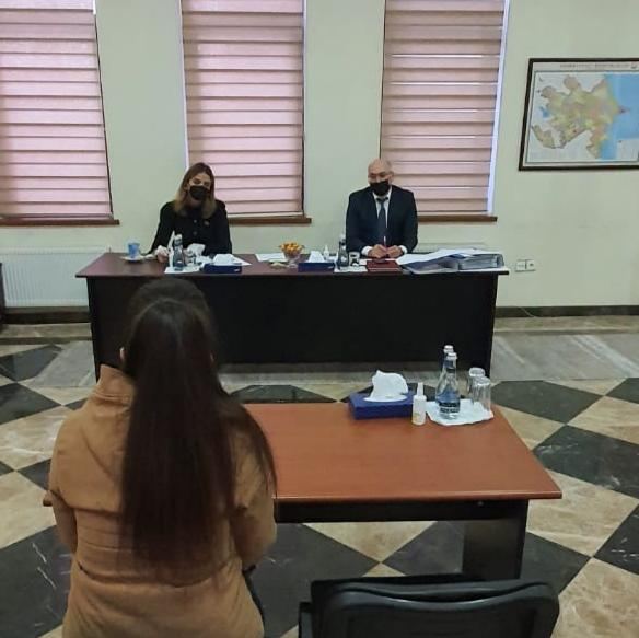 Deputat Könül Nurullayeva vətəndaş qəbullarını davam etdirir (FOTO)