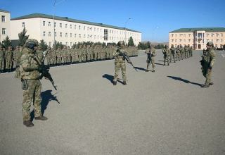 Продолжаются учебные сборы военнообязанных - Минобороны Азербайджана (ВИДЕО)