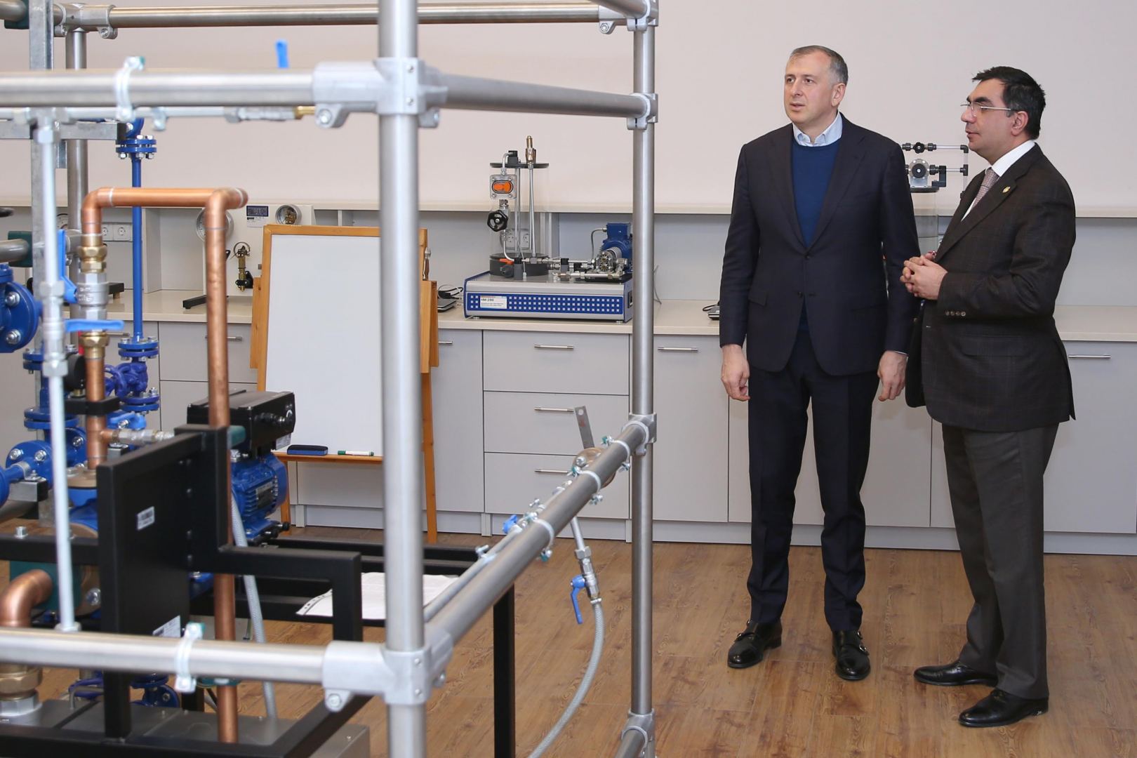 Посол Грузии в Азербайджане посетил Бакинскую высшую школу нефти (ФОТО)