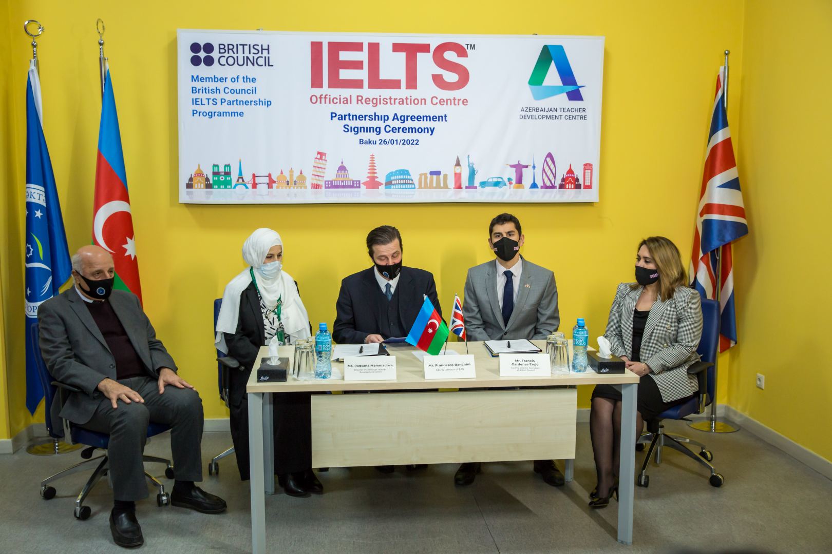 European Azerbaijan School: IELTS Registration Partnership Agreement Between British Council and Azerbaijan Teachers Development Centre was signed yesterday (PHOTO/VIDEO)