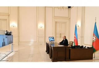 Azerbaijani President Ilham Aliyev holds videoconference meeting with WCO Sec-Gen (PHOTO)