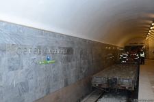 Metronun “Cəfər Cabbarlı” stansiyasında təmir işlərinin növbəti mərhələsi başlanıb (FOTO)