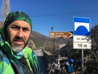 Азербайджанский велопутешественник Рамиль Зиядов покоряет Балканы - мировые рекорды (ФОТО)