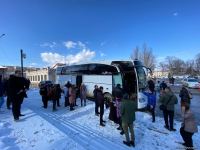Another passenger bus from Baku arrives in Azerbaijan’s liberated Shusha (PHOTO)
