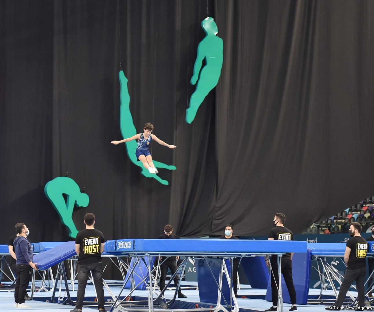 Сeremony of awarding prejunior, adult winners of Azerbaijan and Baku Championships in Trampoline and Tumbling (PHOTO)