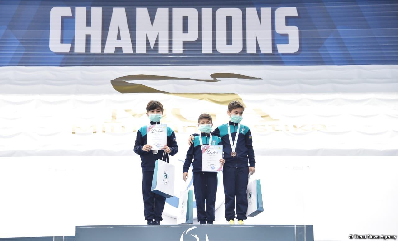 Azerbaijan holds award ceremony of winners of Azerbaijan and Baku Championships in Trampoline and Tumbling (PHOTO)