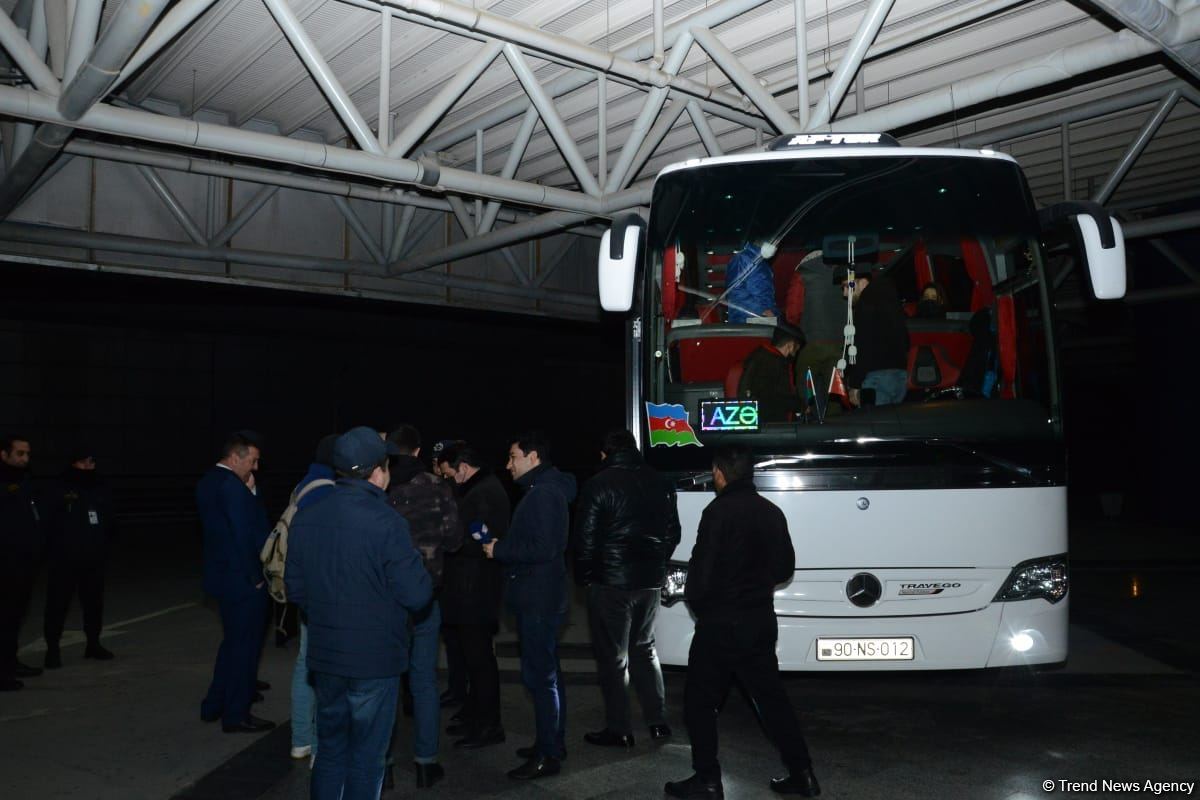 Another passenger bus leaves Baku for Shusha (PHOTO/VIDEO)