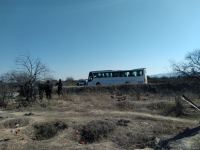 Очередной пассажирский автобус из Баку прибыл в Агдам (ФОТО)
