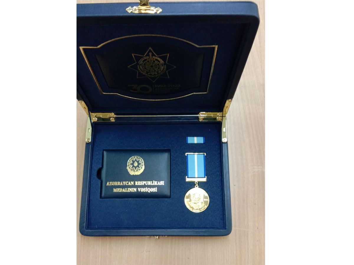 DGK Tibbi Xidmət İdarəsinin əməkdaşları Dövlət Gömrük Komitəsinin yubiley medalları ilə təltif olunublar