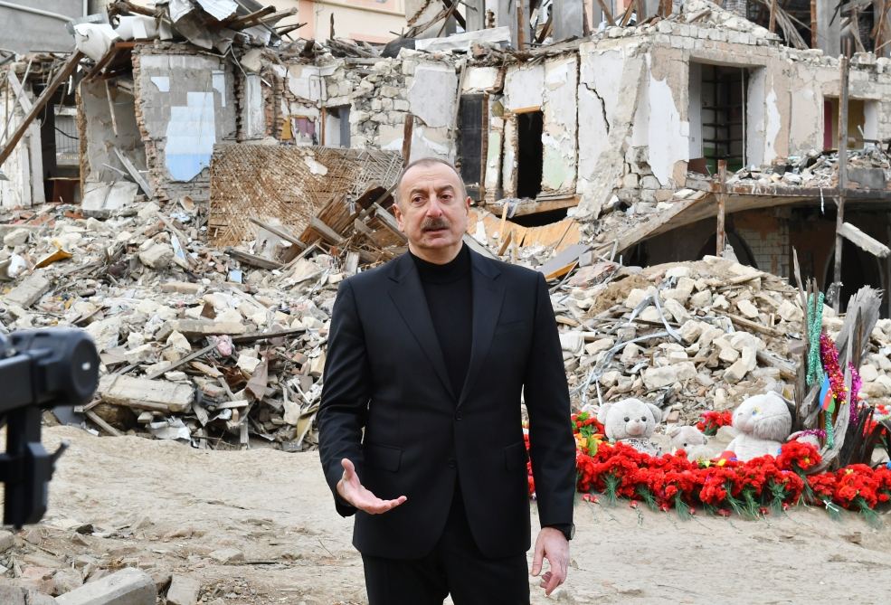 On average, I visit Ganja every year - President Ilham Aliyev