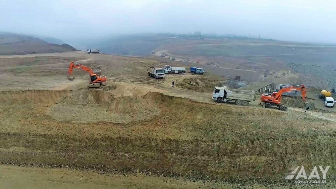 Azerbaijan continues building Talysh-Tapgaragoyunlu-Gashalty sanatorium highway (PHOTO)