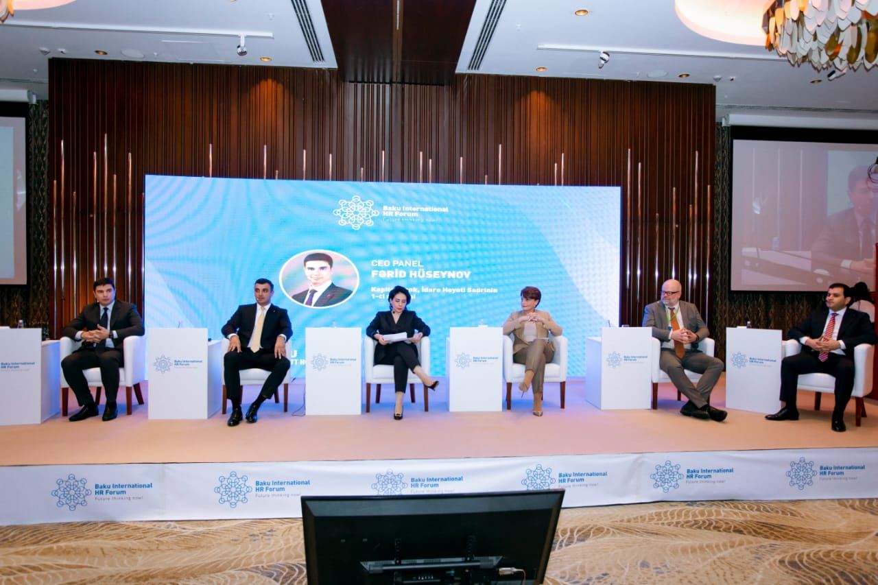 İlk dəfə olaraq “Baku International HR Forum” keçirilib (FOTO)