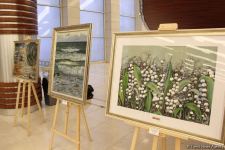 Во Дворце Гейдара Алиева открылась выставка художников, посвященная Дню молодежи (ФОТО)