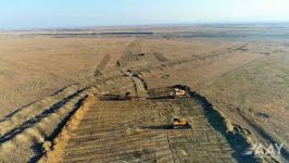 Azerbaijan launches construction of Aghdam-Fuzuli highway (PHOTO)