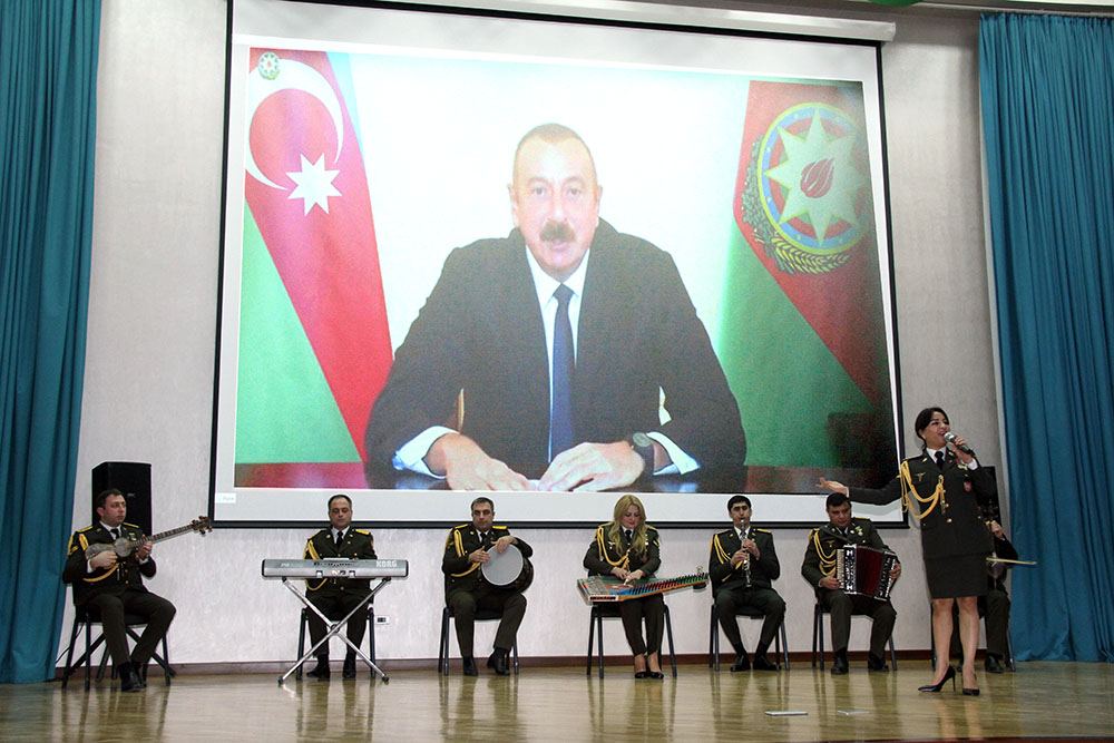 Azerbaijani army holds events on occasion of National Youth Day (PHOTO)