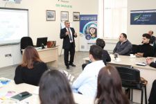 Baku Higher Oil School hosts trainings on renewable energy sources (PHOTO)