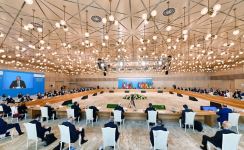 Президент Ильхам Алиев принял участие в VIII министерском заседании в рамках Консультативного совета Южного газового коридора (ФОТО/ВИДЕО)