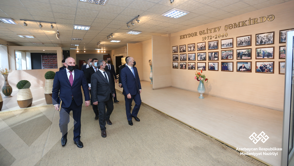 Министр Анар Керимов ознакомился с учреждениями культуры в Шамкирском районе (ФОТО)