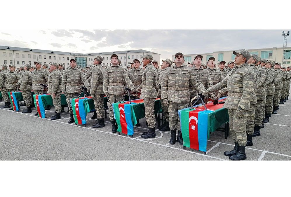 Azərbaycan Ordusunda andiçmə mərasimləri keçirilib (FOTO/VİDEO)