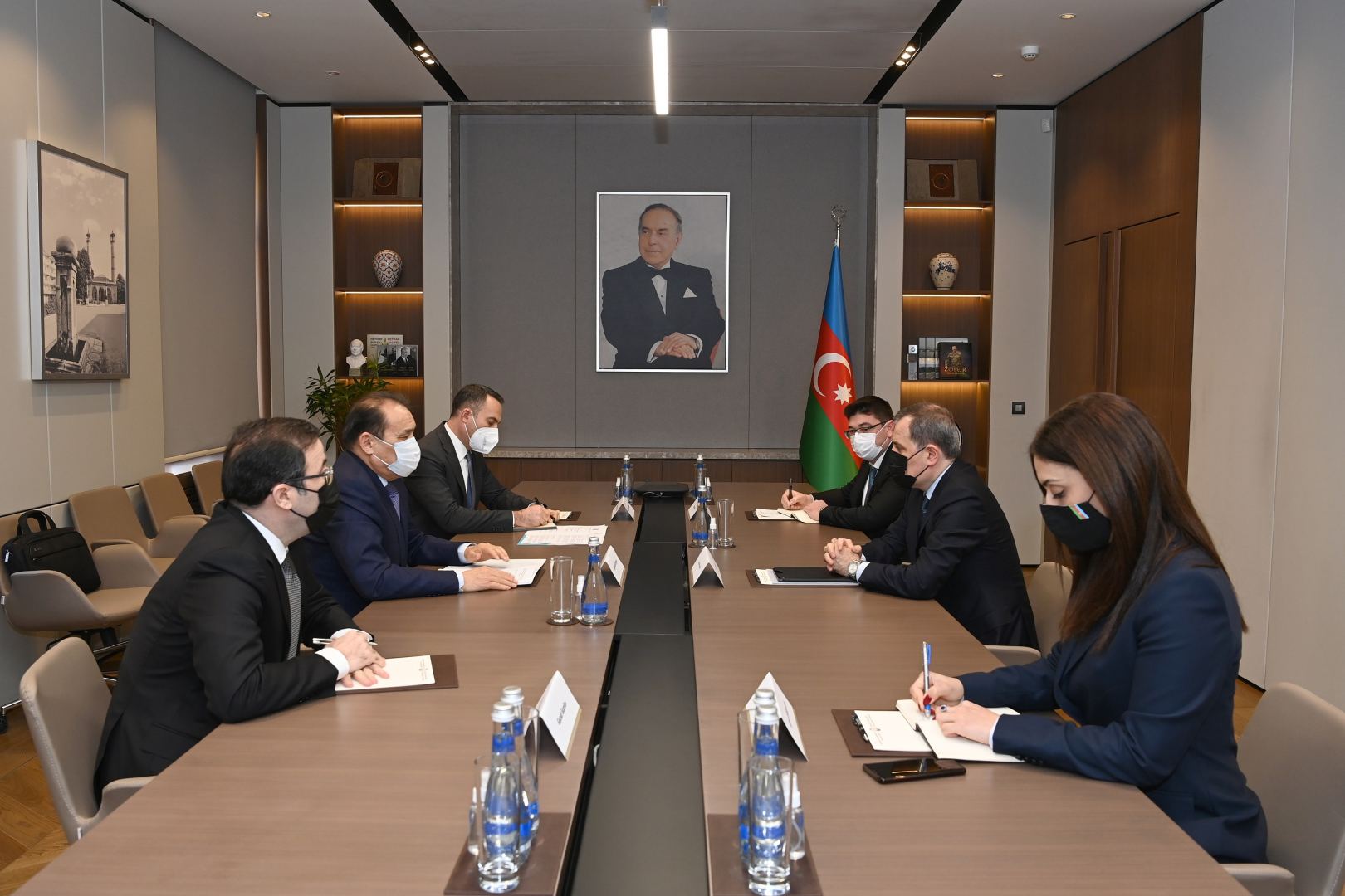 Глава МИД Азербайджана встретился с генсеком Организации тюркских государств (ФОТО)