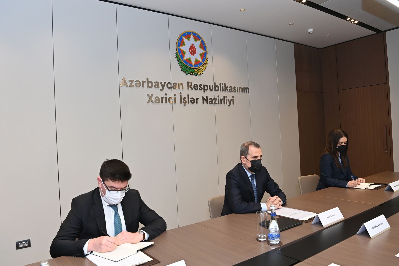Глава МИД Азербайджана встретился с генсеком Организации тюркских государств (ФОТО)