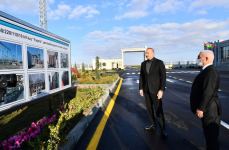 President Ilham Aliyev inaugurates newly renovated 330 kV “Yashma” junction substation
(PHOTO/VIDEO)