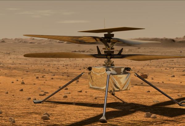 Китай отправит вертолет на Марс